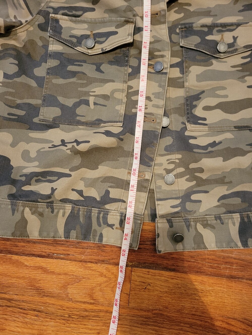 Liverpool Los Angeles Camo Print Jacket. Size M. Coat Biker Blokecore Military - Picture 12 of 12